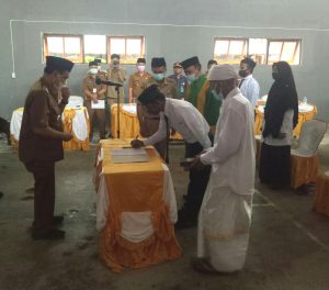 Bupati Zairullah Melantik 30 Anggota BPD