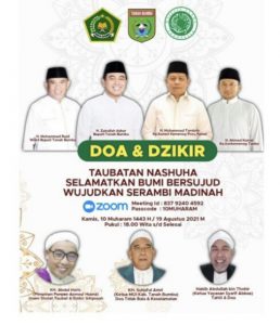 Ingat ! Besok Pemkab Tanbu Gelar Zikir dan Doa Bersama, Selamatkan Daerah Menuju Serambi Madinah