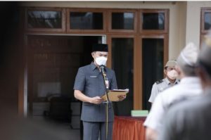 Sekda Ambo Sakka Jadi Pemimpin Peringatan Hantaru BPN Tanbu 2021