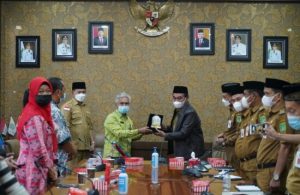 Pemko Palangkaraya Kunker Ke Tanbu, Mengkaji Banding Penangan Isoman Covid 19