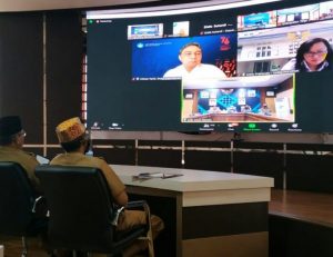 Pemkab Tanbu Ikuti Rakor Sosialisasi Yang di Gelar Deputi Bidang Koordinasi Revolusi Mental