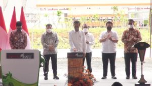 Bupati Zairullah Apresiasi Peresmian Pabrik Biodiesel PT JAR Oleh Presiden Jokowi
