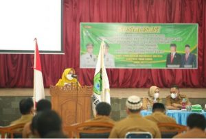 DPMD Sosialisasikan Perbup Nomor 11 dan 12 Tahun 2020