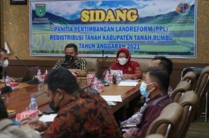 Pemkab Tanbu Gelar PPL Redistribusi Tanah, Tahun Anggaran 2021