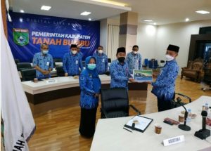 Pemerintah Serahkan DIPA Tahun 2022 Secara Virtual