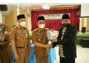 Bupati Zairullah Menutup Kegiatan Pelatihan Berbasis Kompetensi Non Boarding APBN Tahun 2021