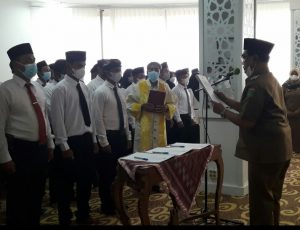 Ini Pesan Bupati Zairullah Setelah Melantik 18 BPD