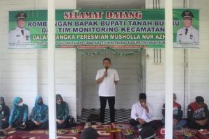 Bupati Zairullah Realisasikan Pembangunan Mushola Desa Dadap Kusan Raya, Warga Bersuka Cita Memberi Nama Nur Azhar