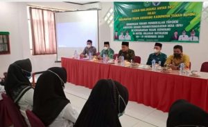 Bupati Zairullah Membuka Bimtek Tugas Pokok dan Fungsi Anggota BPD