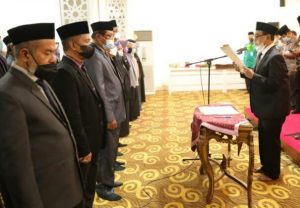 Bupati Zairullah Mengukuhkan dan Melantik 187 Pejabat Tanbu