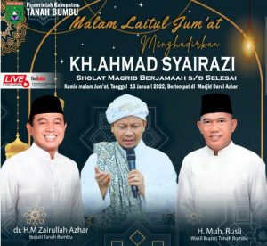Bupati Zairullah Tingkatkan Keagamaan Melalui Majelis Lailatul Jumat