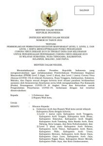 Pemkab Tanbu Berhasil Pertahankan PPKM Level 1, Ini Penjelasannya