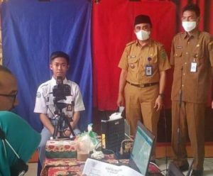 Tingkatkan Pelayanan,Disdukpencapil Tanbu Layani Perekaman KTP-el Pelajar SMK