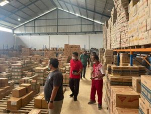 Pemkab Tanbu Gandeng Polres, Lakukan Monitoring Minyak Goreng Disejumlah Gudang Distributor