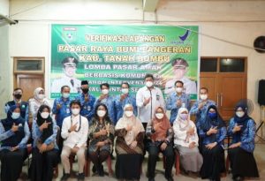 Pasar Bumi Pangeran Pagatan Masuk Nominasi 6 Besar Pasar Aman Tahun 2021 Terintervensi BPOM