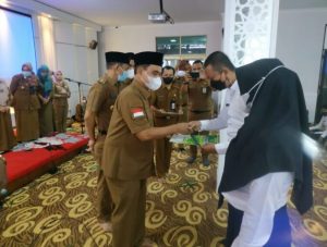 Bupati Zairullah Serahkan 61 SK CPNS, Berharap Jalankan Visi Misi Daerah