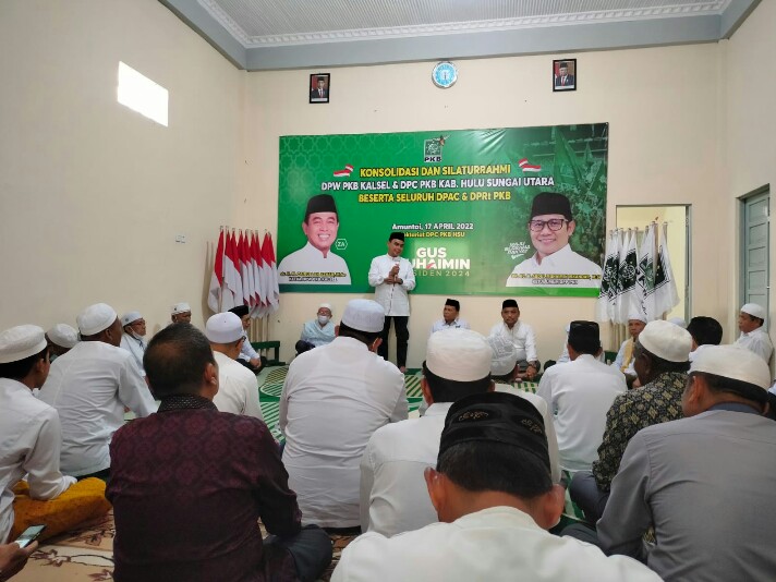 Jalin Tali Silaturahmi, Ketua DPW PKB Kalsel Kunjungi DPC Kabupaten