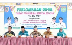 Desa Banjarsari Terbaik, Masuk Nominasi Penilaian Tim Provinsi Kalsel