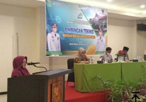 DPMPTSP Tanbu Menggelar Sosialisasi Bimtek Perizinan Berbasis Resiko OSS – RBA