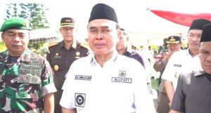 Bupati Zairullah Hadiri Apel Penutupan TMMD ke 114 Bersama TNI 1022 Tanbu