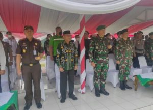 Wabup M Rusli Hadiri Upacara Penutupan Latsarmir di Rindam VI Banjarbaru