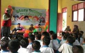 Dispersip Tanbu Gelar Story Telling, 85 Anak TK Turut Mengikuti Kegiatan