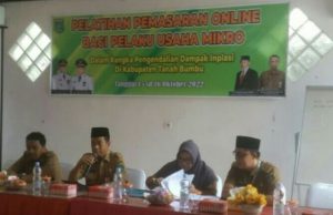 DKUMP2 Pemkab Tanbu Berikan Pelatihan Pemasaran Online Bagi Pelaku Usaha Mikro