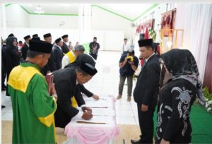 KPU Tanbu Melantik 60 Anggota PPK 12 Kecamatan
