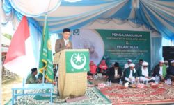 Sekda Ambo Sakka Hadiri Pelantikan Pengurus NW Kalsel Desa Tri Mulya Tanbu