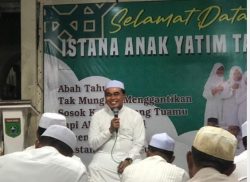 Tingkatkan Semangat Santri Anak Yatim Darul Azhar, Bupati Zairullah Berikan Motivasi