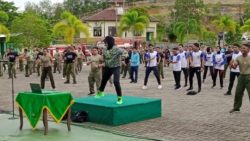 Kodim 1022 Tanbu Jalin Sinergtas dengan Berbagai Instansi Melalui Senam Pagi Bersama