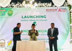 Bupati Zairullah MoU Bersama PN Batulicin Kelas II Melaunching Aplikasi SiBakul dan SiPensil