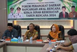 Dinkes Tanbu Menggelar FPD Ranwal Renja 2024 Tingkatkan Pelayanan Kesehatan Masyarakat