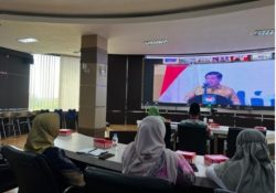Kabag Perekonomian SDA dan Administrasi Pembangunan Hadiri Virtual Lokarkarya Nasional Uji Publik Rancangan Perpres