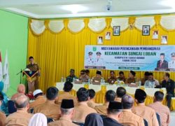 Bupati Zairullah Buka Musrembang Sungai Loban, Ingatkan 4 Fokus Pembangunan Yang Menjadi Perhatian Pemda