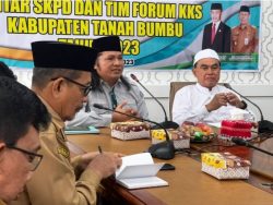 Menjelang Verifikasi KKS, Pemkab Tanbu Melaksanakan Rakor Bersama Seluruh Kepala SKPD