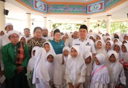 Ketum DPP PKB Abdul Muhaimin Iskandar Silaturahmi Ke Istana Anak Yatim Tanbu di Sambut Bupati Zairullah