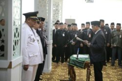 Ini Pesan Bupati Zairullah Setelah Melantik Pejabat Eselon II dan III