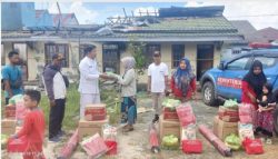 Ini Yang Diserahkan Dinsos Tanbu Kepada Warga Korban Kebakaran