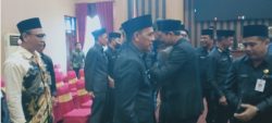 Sekda Ucapkan Sukses Kepada Andrean Atma Maulani Yang Menduduki Sebagai Ketua DPRD Baru Tanbu
