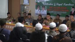 Bupati Zairullah Hadiri Rakor Bersama Seluruh RT Se Kecamatan Simpang Empat