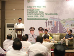 Bupati Tanah Bumbu Buka Kick Off Meeting RPJPD 2025-2045