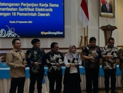 Pemkab Tanbu Perpanjang Kerjasama dengan BSSN terkait Sertifikat Elektronik