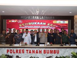 Kuliah Kerja Profesi (KKP) Sespim Lemdiklat Polri Dikreg ke-63 Dibuka di Polres Tanbu