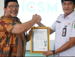 Sertifikat SNI ISO Diterima Dinas Kominfo SP Tanbu