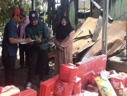 Bantuan Pangan dan Alat Rumah Tangga Tiba di Satui untuk Korban Kebakaran