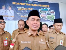 Bupati Tanah Bumbu Buka Forum Konsultasi Publik RPJPD