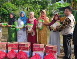 BPBD Tanah Bumbu Salurkan Bantuan kepada Korban Banjir di Desa Karang Rejo