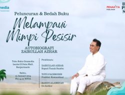 Zairullah Azhar Rilis Memoar Politik “Melampaui Mimpi Pesisir” di Gramedia Duta Mall Banjarmasin