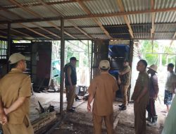 Bencana di Sungai Loban: BPBD Tanbu Beri Bantuan dan Hitung Kerusakan Rumah